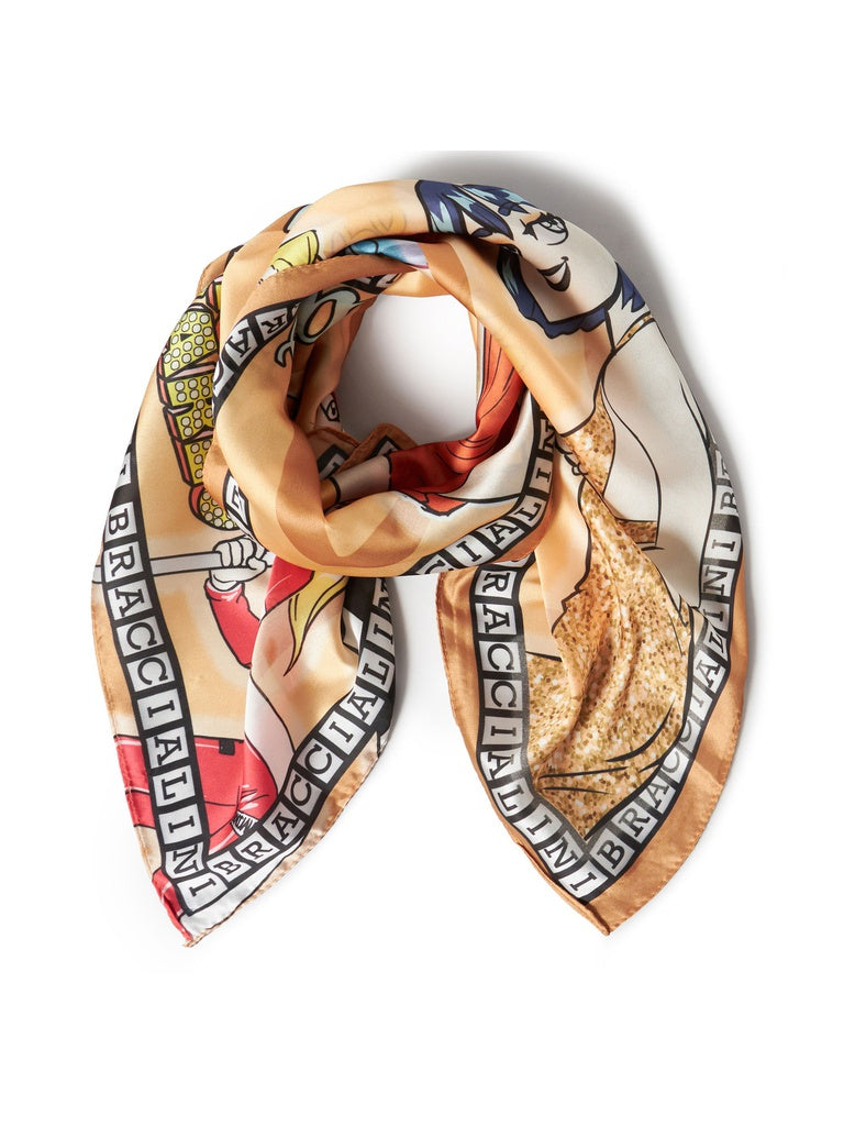 Women's Scarf - Mirabilia Prime Pattern - 100% Polyester
