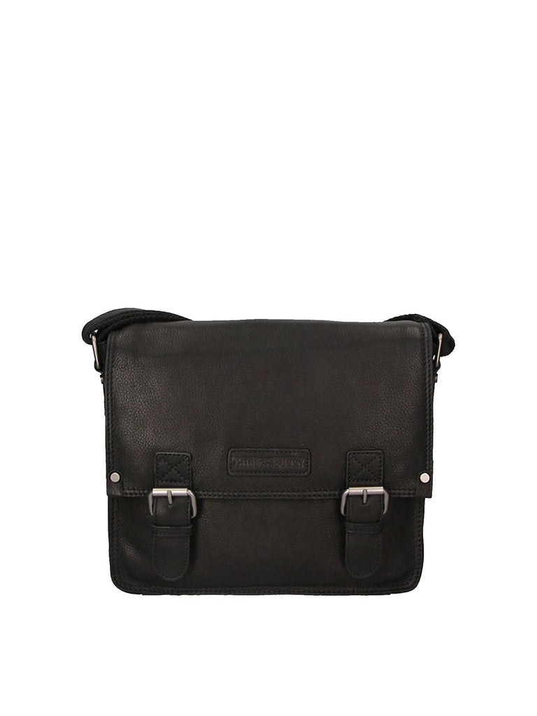 Men's Genuine Leather Shoulder Bag - False Model - Casual