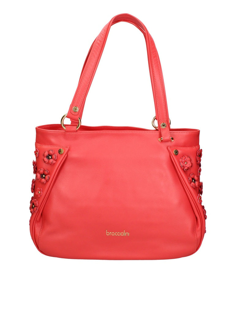 Women's Shoulder Bag - Amaranta Ultra Model - 11"x4"x14" - 100% Leather 

(Note: I converted the cm measurements to inches for US audiences.)