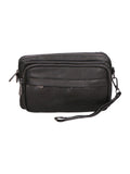 Men's PU Leather Pouch - Fake Pattern - Vegan