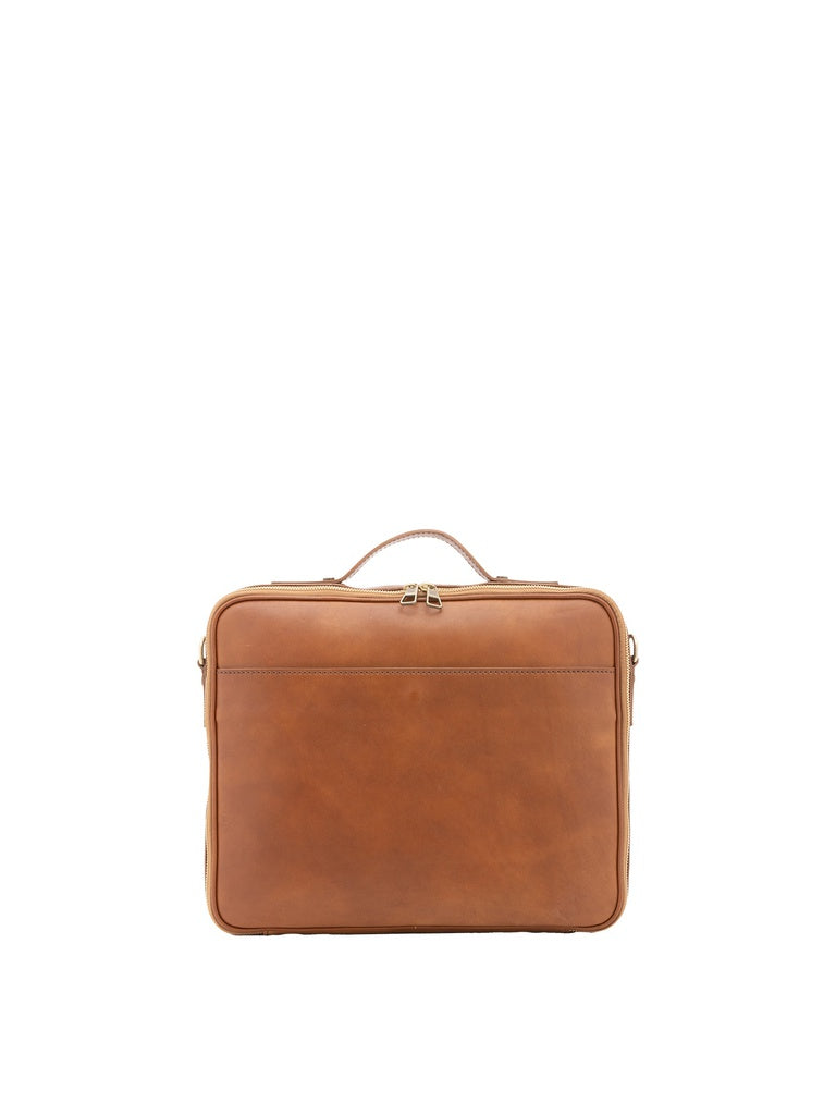 Genuine Leather Unisex Handbag - False Model - Made in Italy