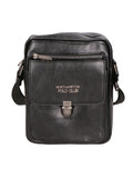 Men's PU Leather Shoulder Bag - Faux Design - Casual