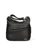 Women's Shoulder Bag - False Design - Faux Leather