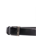 Men's Genuine Leather Belt - Made in Italy - Corvus Plus Model - Size 100