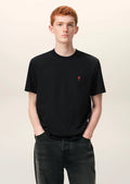 T-Shirt Ami Paris Uomo Nero