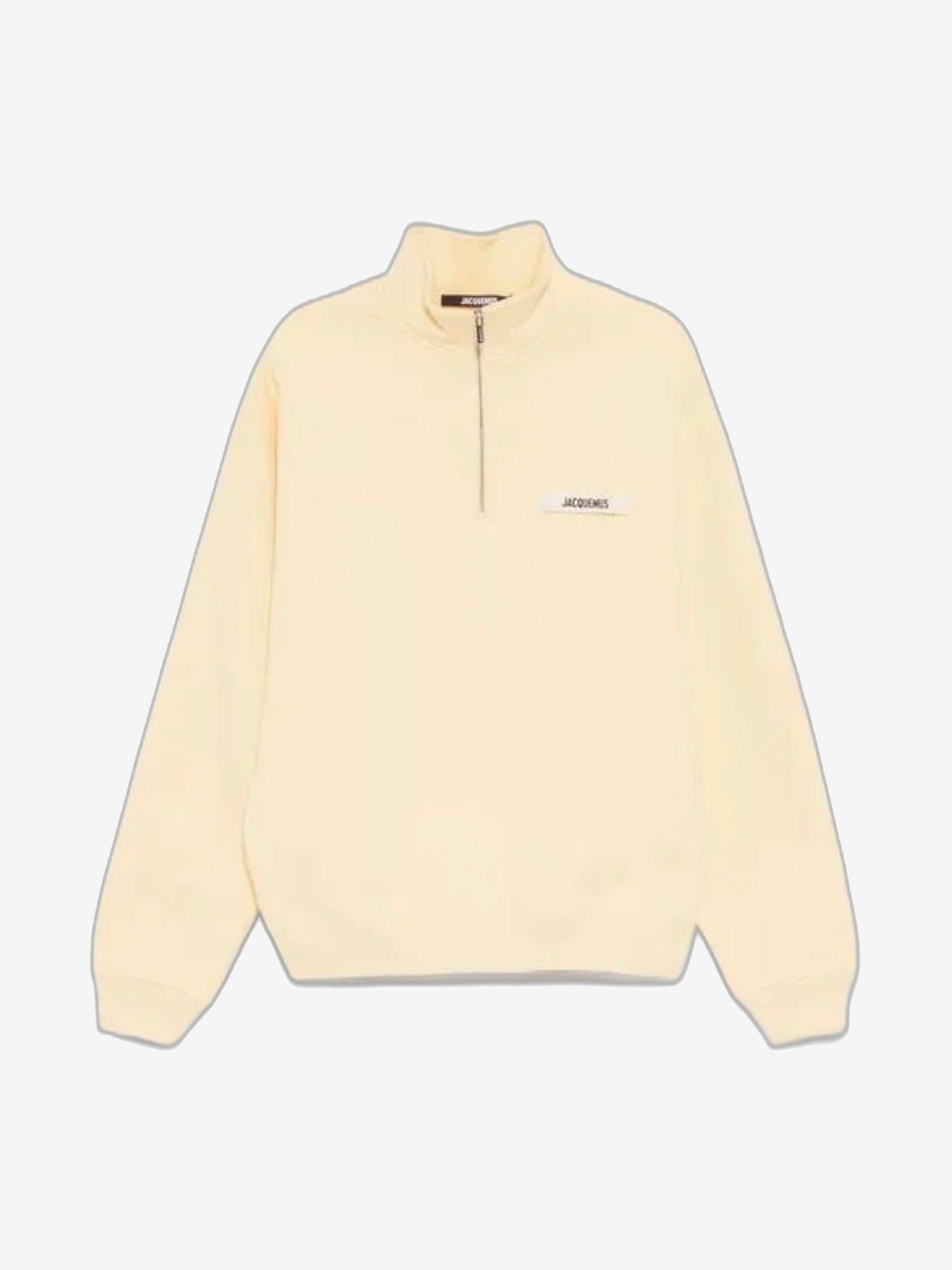 JACQUEMUS Felpa Uomo Avorio Cotone
