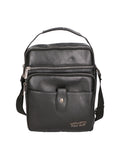 Vegan Men's Sling Bag - False Model - 100% PU Leather