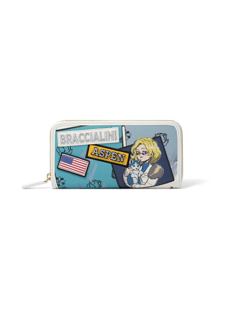 Women's Wallet - Coralia Model - Polyester+Polyurethane