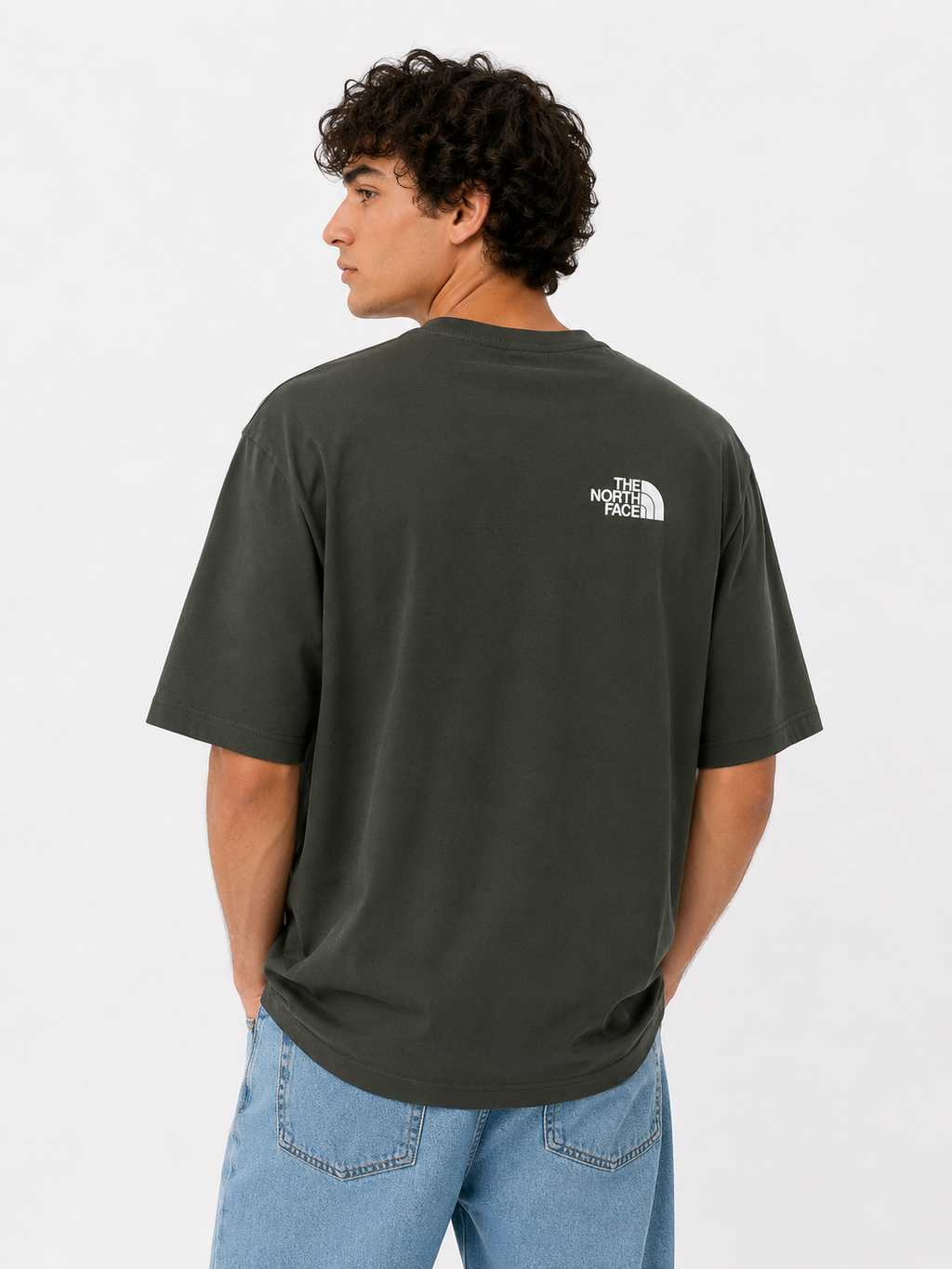 The North Face T-Shirt Uomo Verde Militare