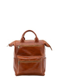 Men's Genuine Leather Shoulder Bag - False Model - Made in Italy