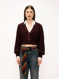 Women's Silvana Elite Cardigan - Wool & Polyamide - Made in Italy