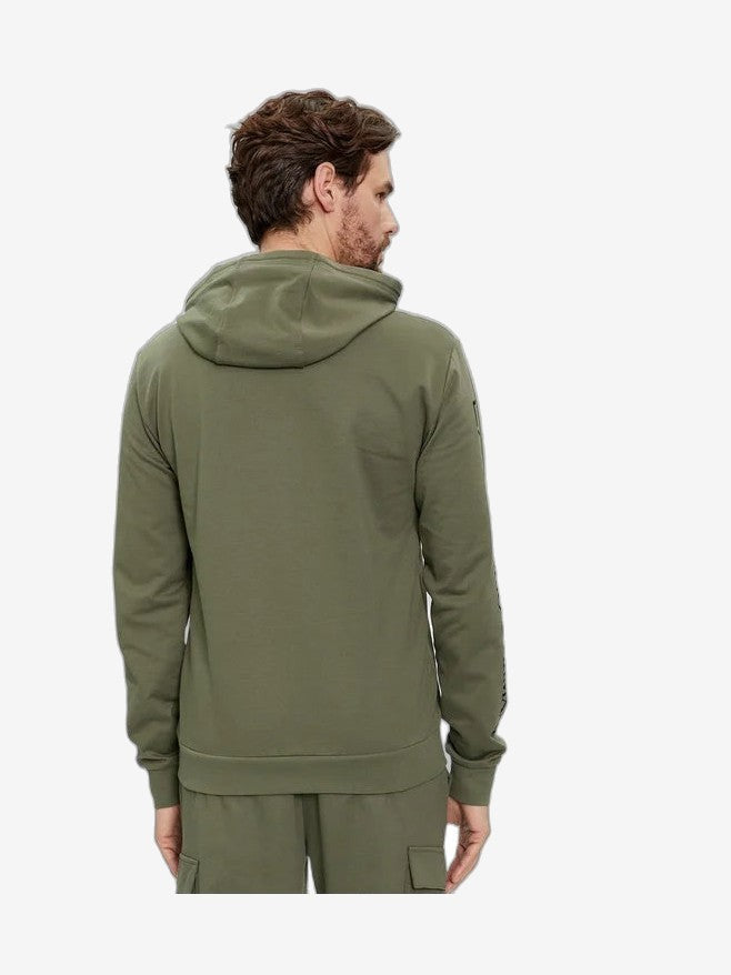 EA7 Felpa Uomo Nero Cotone