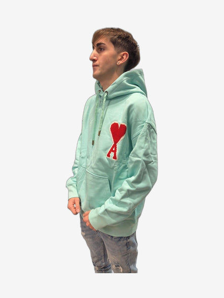 AMI PARIS Felpa Uomo Beige Felpa