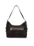 Women's Shoulder Bag - Made in Italy - Araminta Pro - Suede Leather