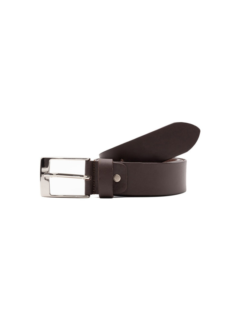 Men's Genuine Leather Belt - Made in Italy - Araldo Model - 1.2" x 51.2"