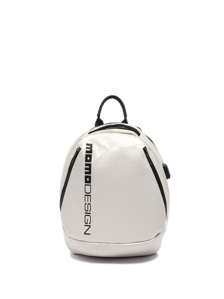 Casual Men's Backpack Evoque - Polyurethane - Zip Closure