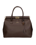 Women's Handbag - Silvana Pro Model - 11"x6.3"x13.8" - 100% Leather
