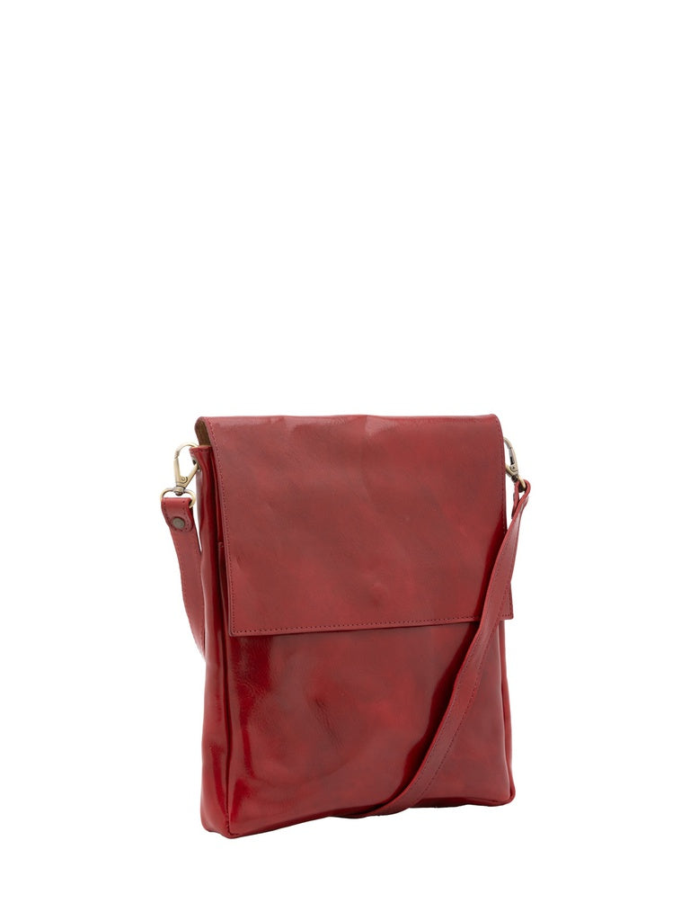 Borsa a tracolla uomo in vera pelle - Modello False - Made in Italy