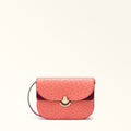 Women's Shoulder Bag - Celeste Pro Model - Embossed Ostrich Leather