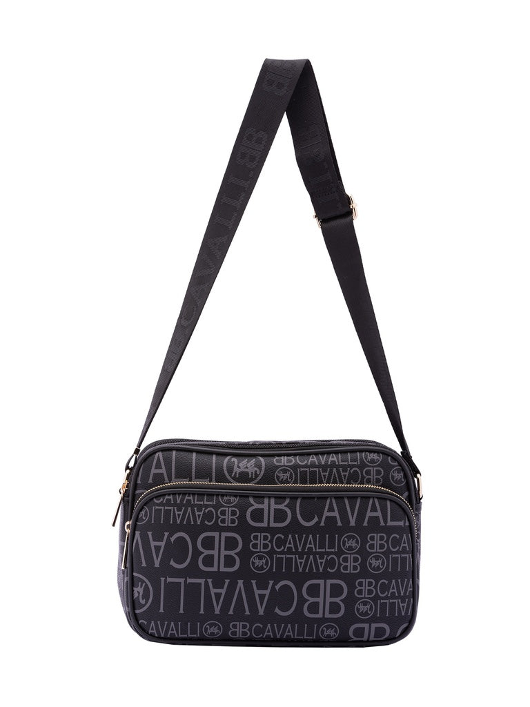 Women's Shoulder Bag - False Design - Faux Leather