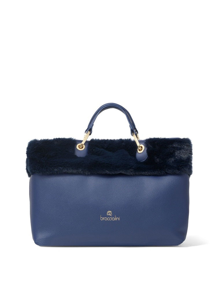 Women's Handbag - Valoria Nova Model - Polyester + Polyurethane Blend