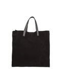 Women's Handmade in Italy Handbag - Novara Lux Model - Suede Leather