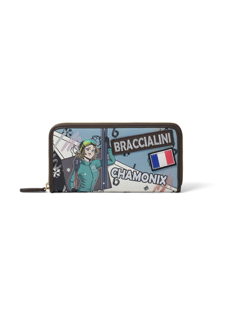 Women's Wallet - Sestriere Model - Polyester + Polyurethane