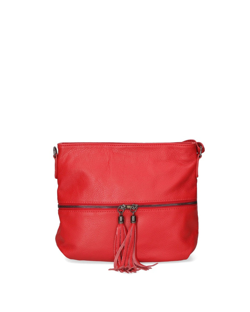 Women's Shoulder Bag - Erminia Model - Genuine Leather