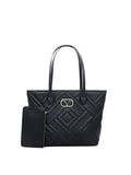 Women's Shopper Bag - Santorini Style - Faux Leather