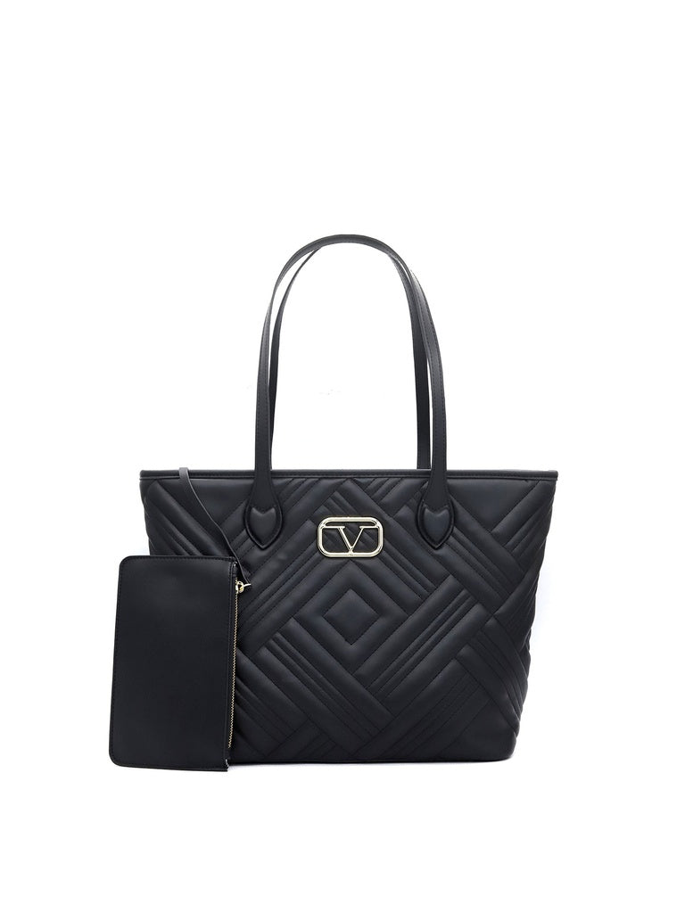 Women's Shopper Bag - Santorini Style - Faux Leather