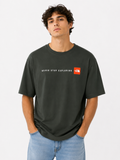 The North Face T-Shirt Uomo Verde Militare