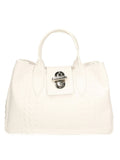 Women's Handbag - Ascoli Model - Embossed Coconut Leather