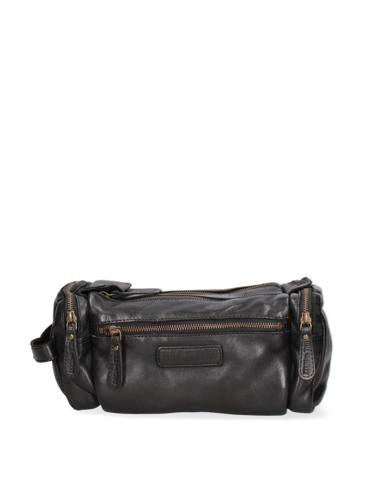Men's Handbag - False Model - Genuine Calf Leather