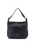 Women's Shoulder Bag - False Design - Faux Leather & Polyester