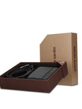 Men's Wallet and Belt Set - Valerian Prime - Genuine Leather