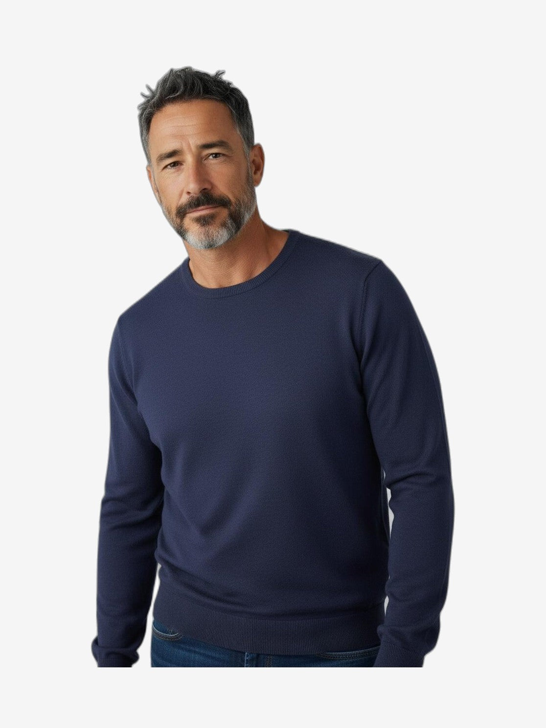 ICEBERG Paricollo Uomo Blu Navy Girocollo