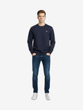 K-WAY Felpa Uomo Bianco Cotone Girocollo