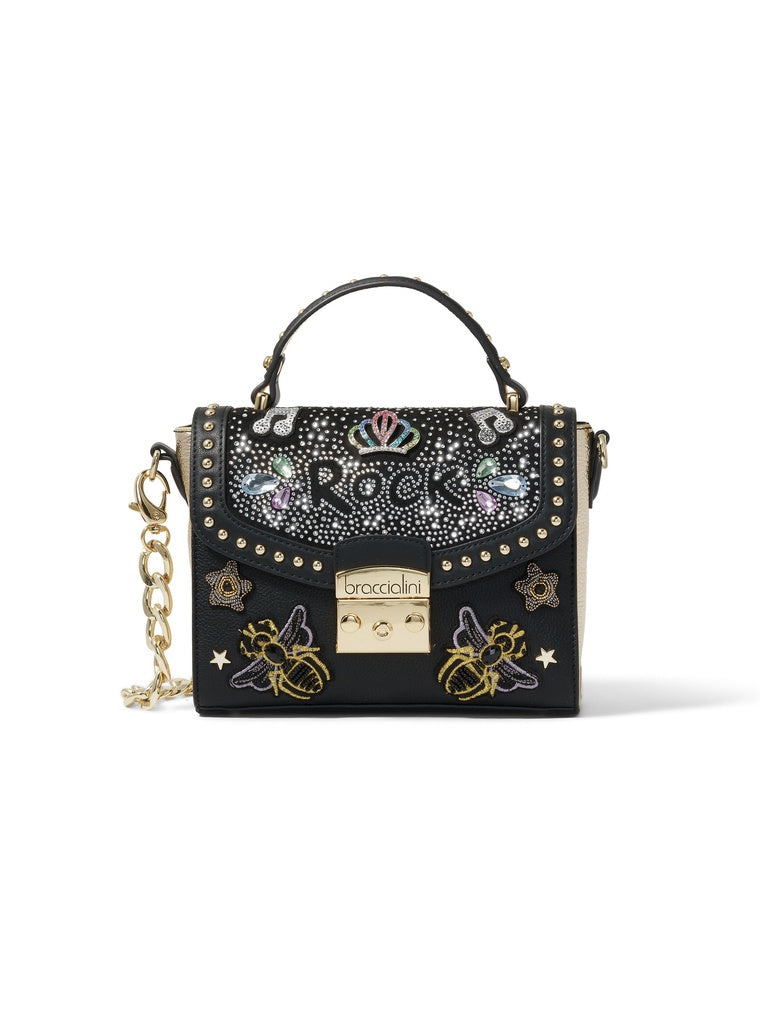 Women's Handbag - Eridana Chic Model - Polyurethane/Polyester