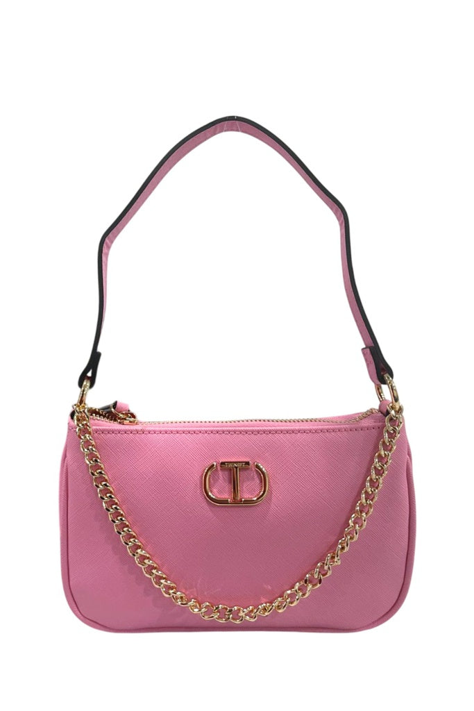 Women's Handbag - Prism Pink Design - 100% Vegan PU Leather