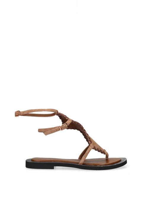 Women's Leather Sandals Lunaria Lux - Ankle Strap