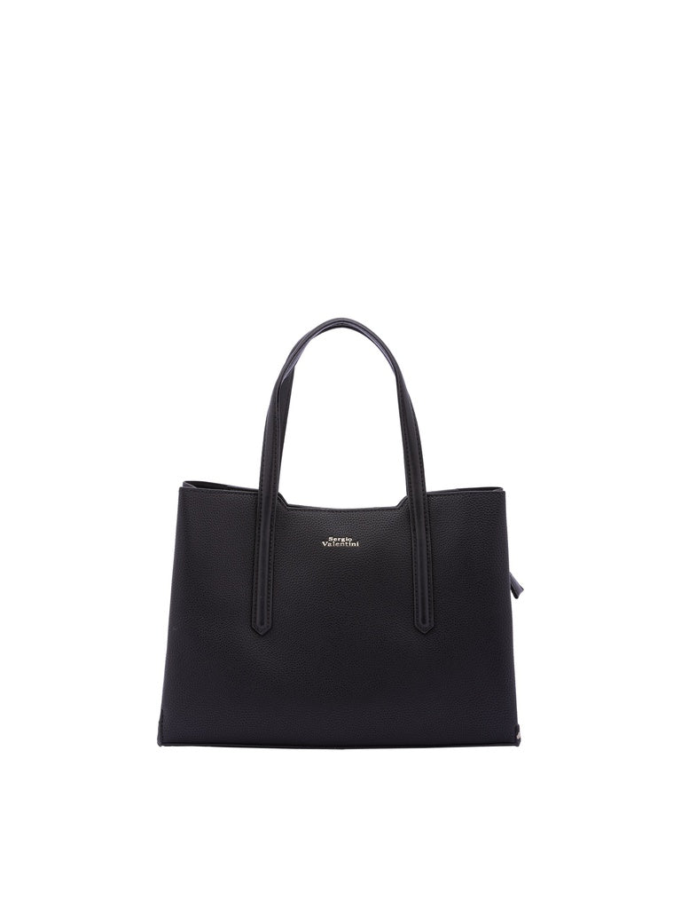 Women's Handbag - False Model - Faux Leather & Zip