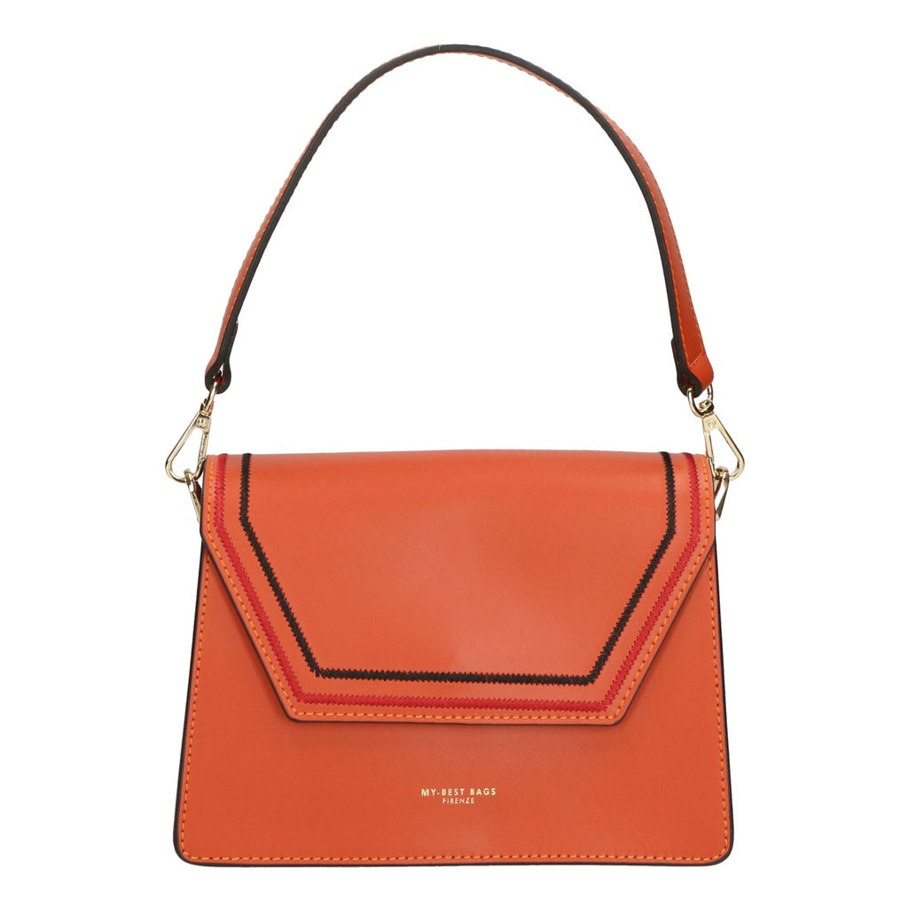Women's Handbag - False Model - Genuine Leather
