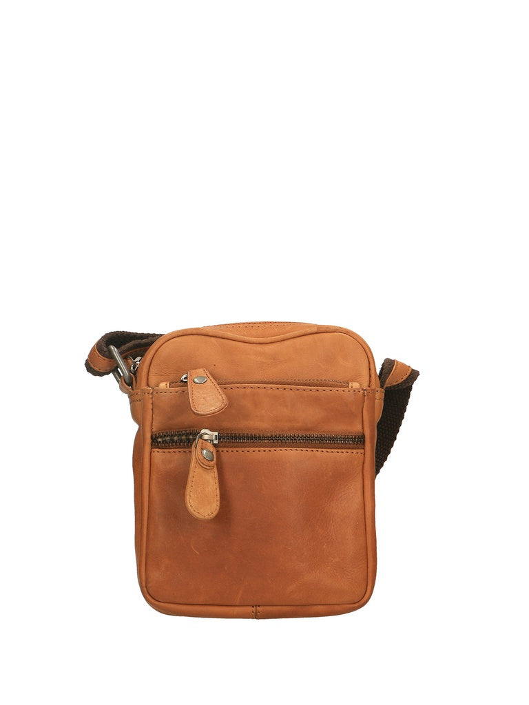 Men's Genuine Leather Sling Bag - False Model - Casual