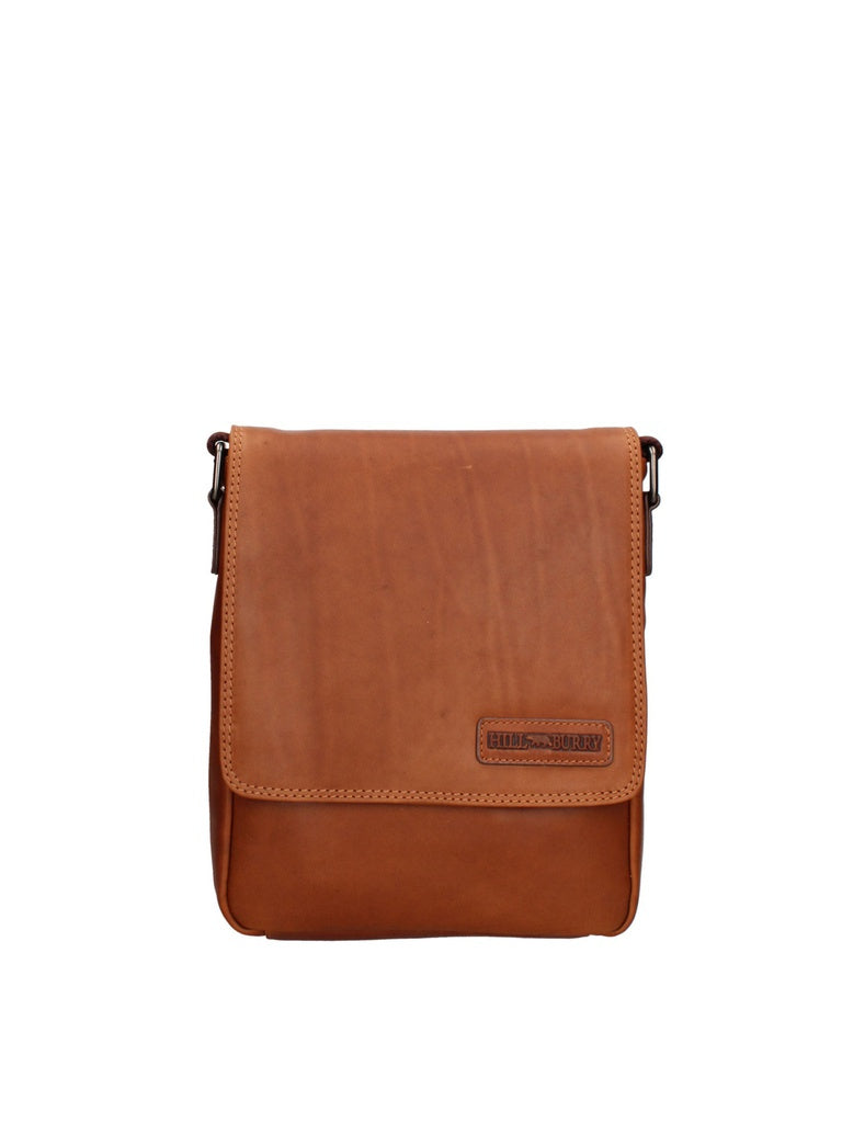 Men's Genuine Leather Shoulder Bag - False Model - Casual