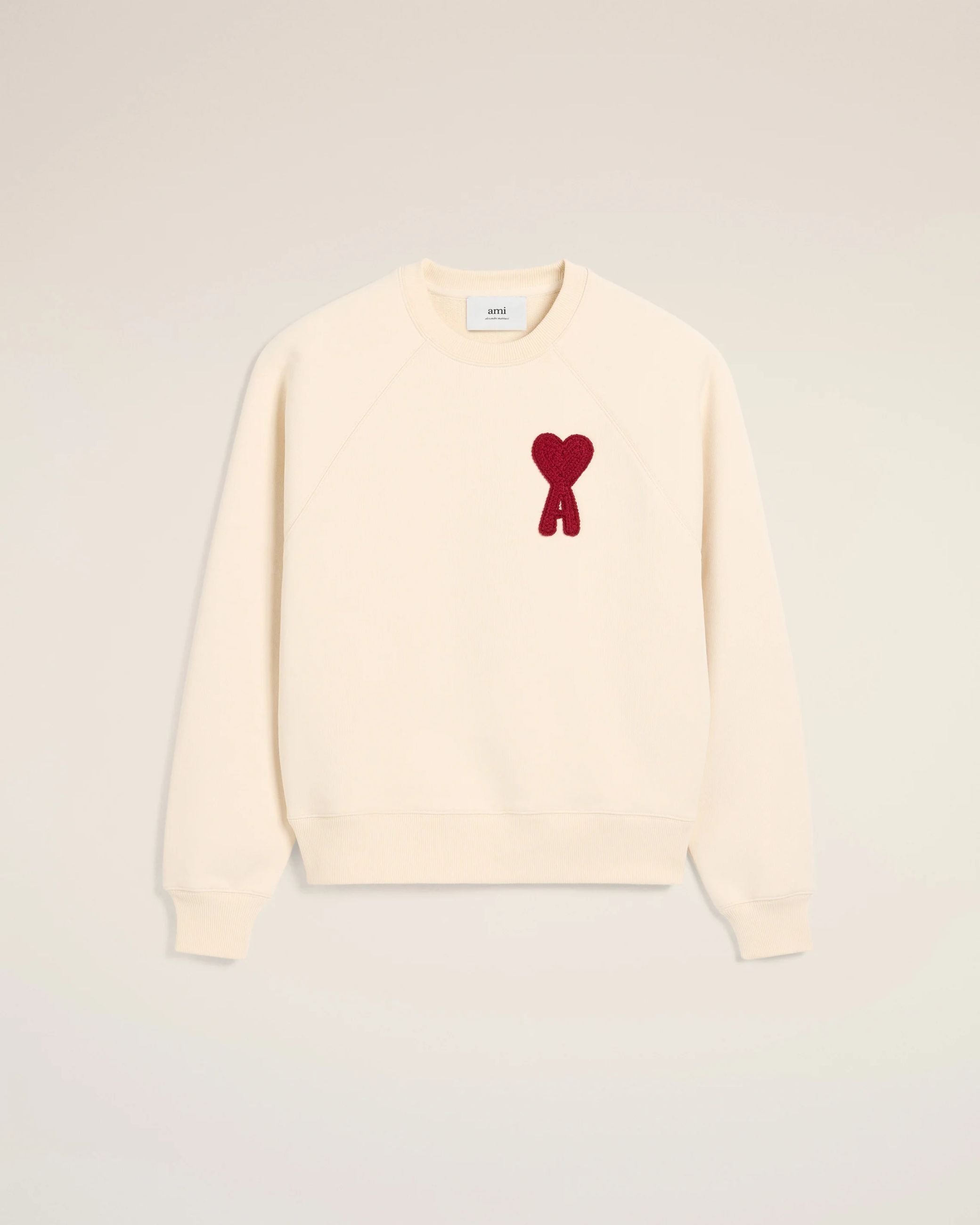 AMI PARIS Sudadera Hombre Beige Sudadera