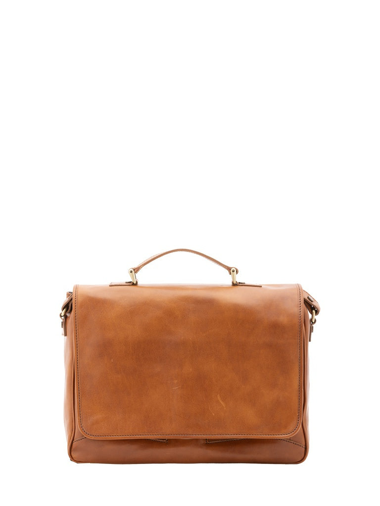 Genuine Leather Unisex Handbag - False Model - Made in Italy