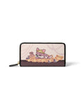 Women's Zip Wallet - Isolde Ultra Model - Polyurethane + Polyester Blend