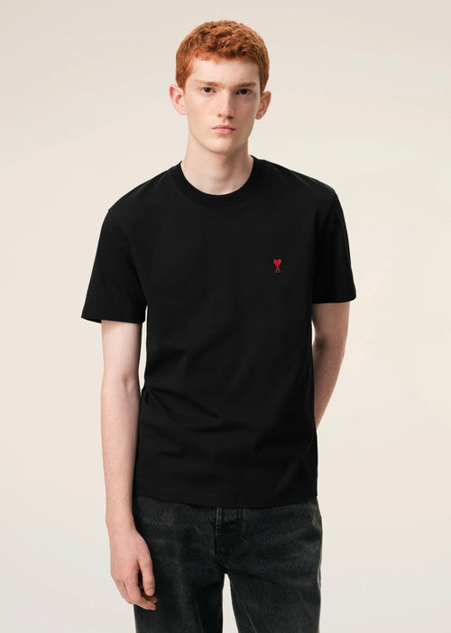 Ami Paris T-Shirt Uomo Nero