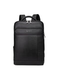 Men's Genuine Leather Backpack - Eldoria Chic Model - Polyester
