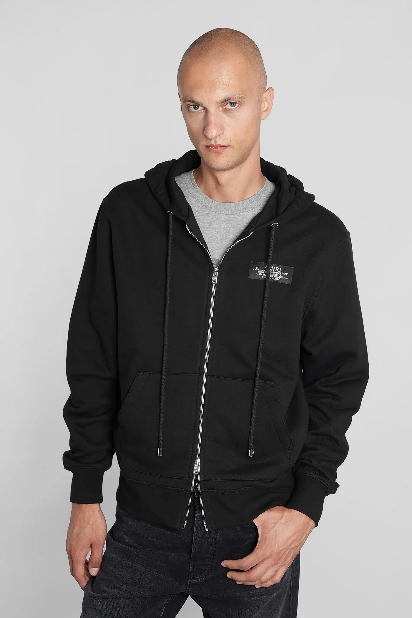 AMIRI Men's Hoodie Black Hoodie